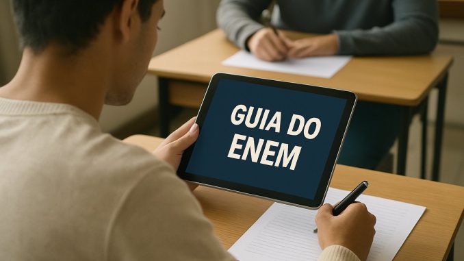 Estudantes se preparam para o Enem 2026, exame com provas marcadas para 8 e 15 de novembro