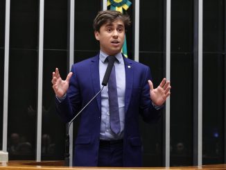 Deputado federal Nikolas Ferreira em evento público