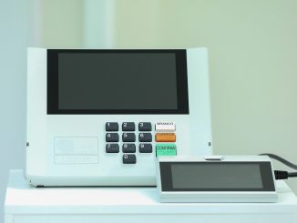 Urna eletrônica utilizada nas eleições brasileiras