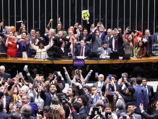 Plenário da Câmara dos Deputados, em Brasília