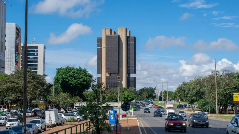 Fachada da sede do Banco Central em Brasília