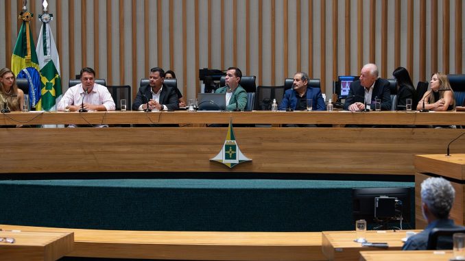 Fachada da Câmara Legislativa do Distrito Federal, em Brasília, sede do fórum sobre longevidade