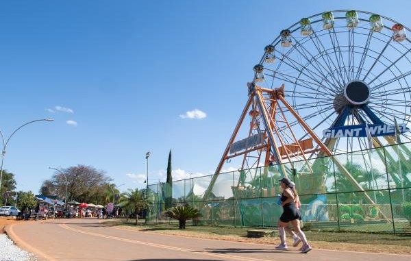 Área de lazer do Parque da Cidade Dona Sarah Kubitschek, em Brasília. Foto: Sara Marques/Agência CLDFe Sessão