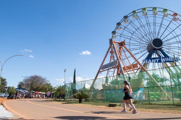 Área de lazer do Parque da Cidade Dona Sarah Kubitschek, em Brasília. Foto: Sara Marques/Agência CLDFe Sessão