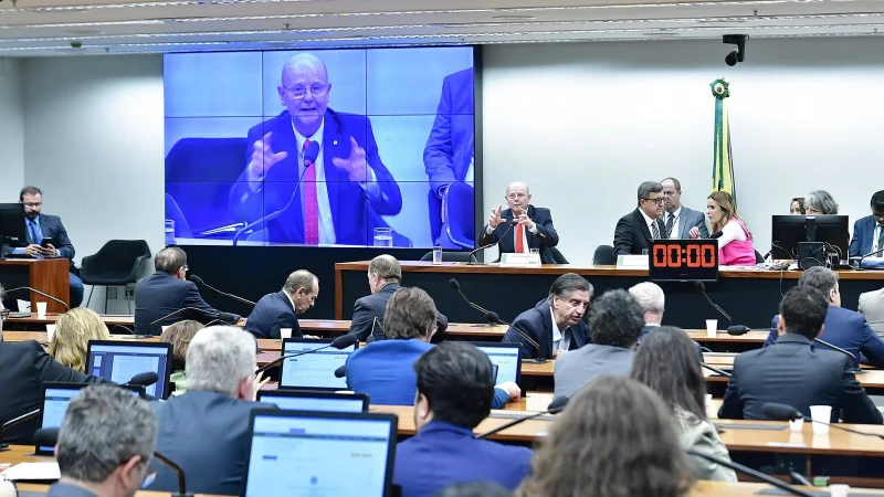 Congresso Nacional, em Brasília, onde tramita o projeto de Orçamento de 2027