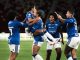 Jogadoras do Cruzeiro durante a partida contra a LDU, em Quito, pela Libertadores Feminina