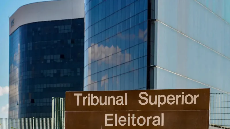 Sede do Tribunal Superior Eleitoral, em Brasília, em julho de 2026. Foto: Rafa Neddermeyer/Agência Brasil