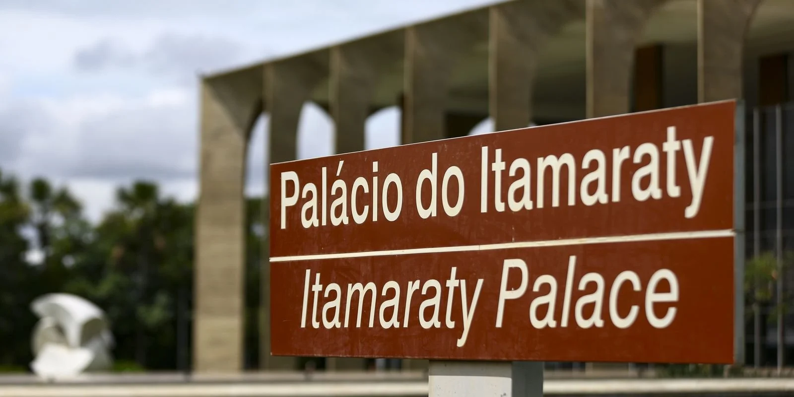 Fachada do Palácio do Itamaraty, em Brasília. Foto: Marcelo Camargo/Agência Brasil