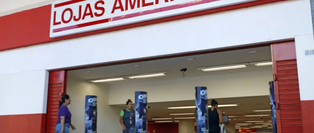 Fachada de uma loja da Americanas. Foto: Bruno Peres/Agência Brasil