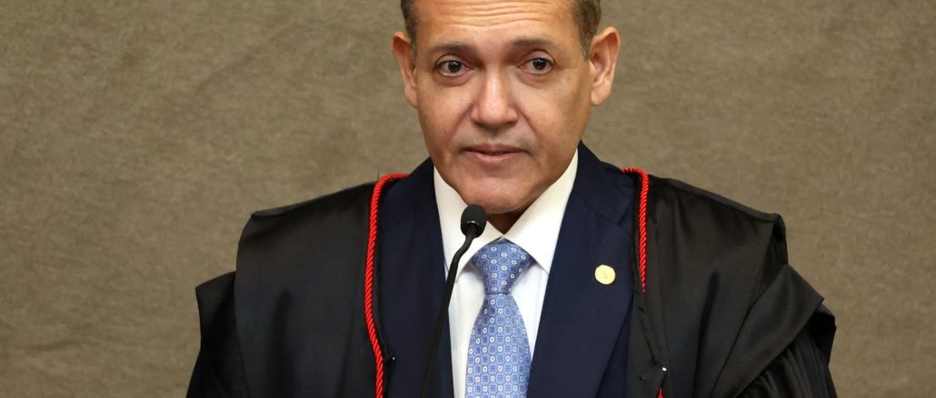 Ministro Kassio Nunes Marques em sessão do Supremo Tribunal Federal. Foto: Valter Campanato/Agência Brasil