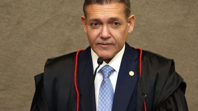 Ministro Kassio Nunes Marques em sessão do Supremo Tribunal Federal. Foto: Valter Campanato/Agência Brasil