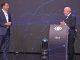 Lula e Flávio Bolsonaro em debate presidencial na TV Bandeirantes