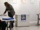 Cabine de votação em seção eleitoral durante eleições de 2026. Foto: Paulo Pinto/Agência Brasil
