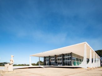Fachada do Supremo Tribunal Federal em Brasília