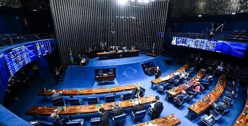 Plenário do Senado Federal durante sessão. Foto: Agência Senado