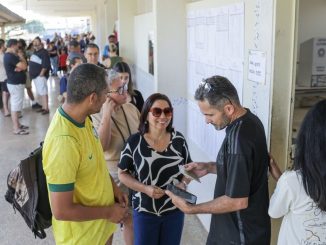 Eleitor vota em urna eletrônica durante eleições de 2026. Foto: Joédson Alves/Agência Brasil
