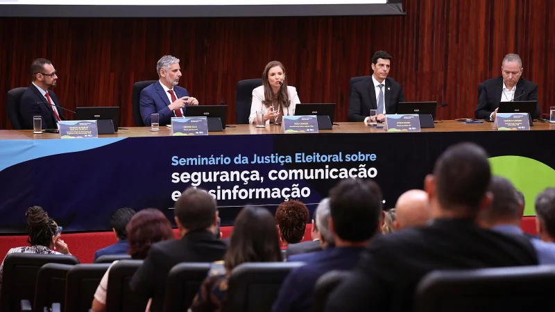 Fachada do Tribunal Superior Eleitoral, em Brasília